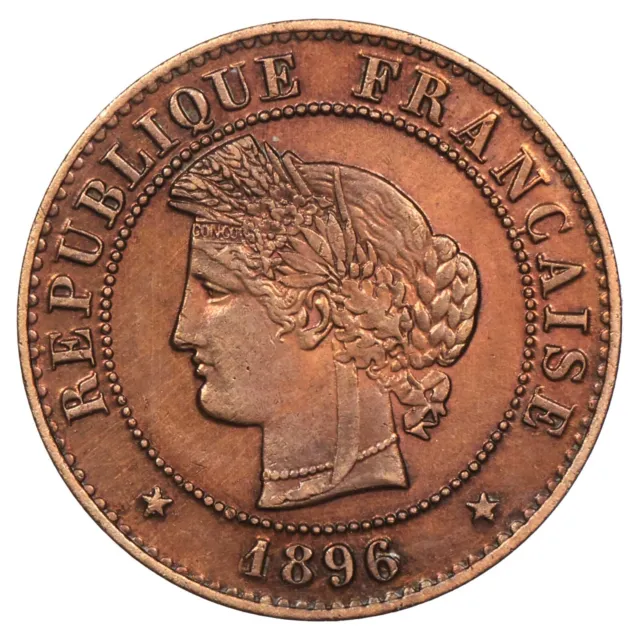 France 1 centime Cérès 1896 A Paris bronze SPL - F.104/23 Gad.88 KM.826 monnaie