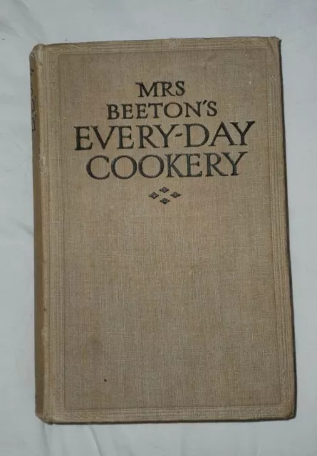 Mrs Beeton's Every-day Cookery Book Ward Lock & Co - Good Condition