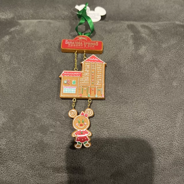 Disney Parks - Gingerbread Collection - Saratoga Springs - Minnie - Christmas Or