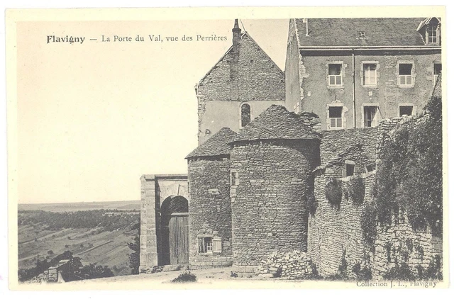 CPA 21 - FLAVIGNY (Côte d'Or) - La Porte du Val, view of the Perrières