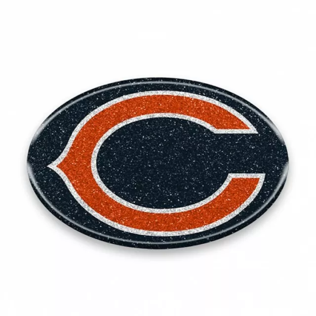 chicago bears nfl football team logo color bling emblem decal sticker usa made