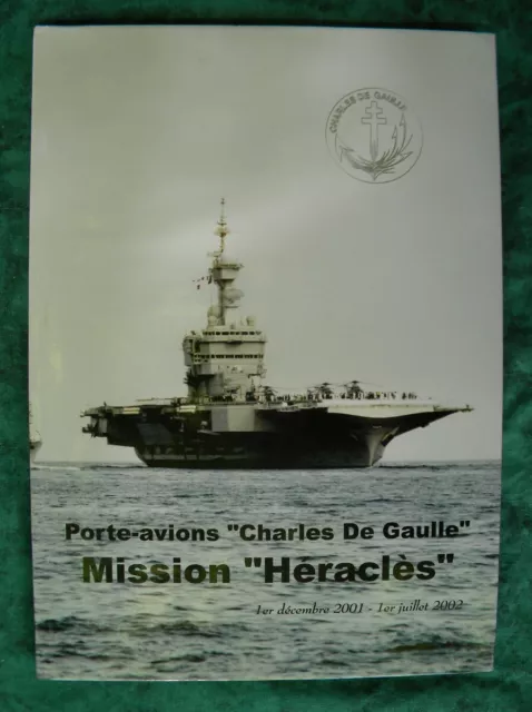 Casquette brodée porte avion Charles De Gaulle