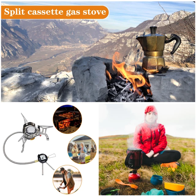 Supporto Per Serbatoio Gas Pieghevole - Con 3 Fibbie Per Campeggio E Escursionismo - Foto 5