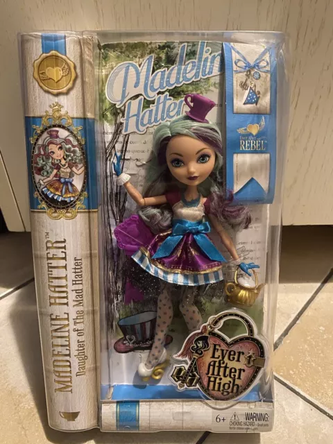 Boneca Ever After High - Básica - Madeline Hatter Dmj76 - MP