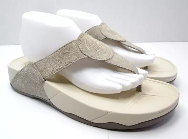 FitFlop Oasis Slip-On Thong Style Sandals Womens Size US 10M / EUR 42