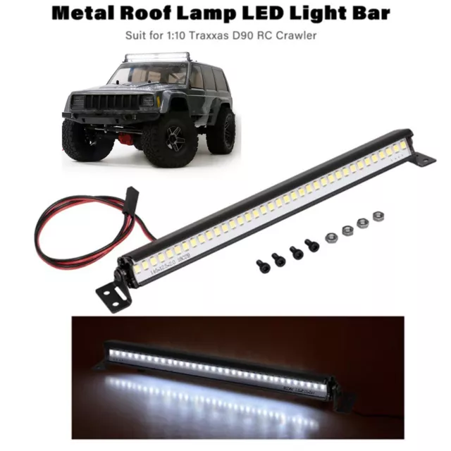 Bright 36 LED Roof Light Bar Lamp for 1/10 RC TRAXXAS t4 SCX10 D90 Redcat GEN8