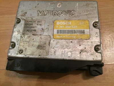 BMW E36 316i 1.6 M40 M40B16 ECU DME Unità Di Controllo Del Motore Bosch 0261200522 1739534 