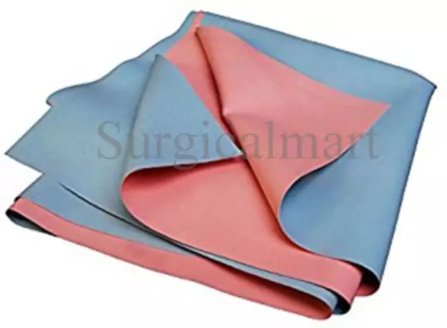 Waterproof Bed Protector Mackintosh Rubber Sheet, 200 cm X 90 cm