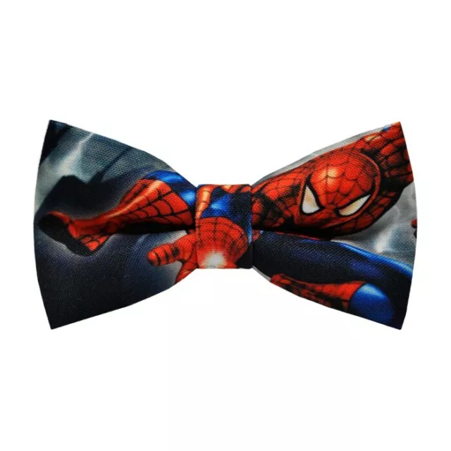 Spiderman Bow Tie Hand Made UK