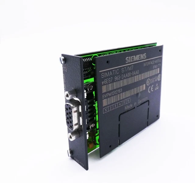 SIEMENS SIMATIC S7 6ES7963-2AA00-0AA0 Version: 01 Interface Modul -used ...