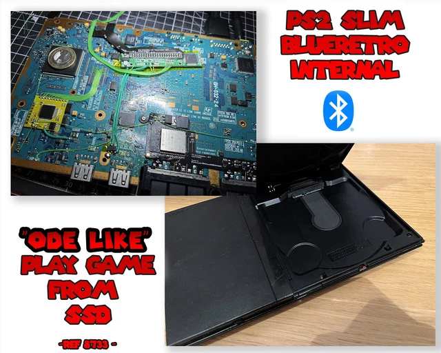 Ps2 Slim Ssd ?️ Ps2 Slim Vertical Stand HDD Slot・ STL File For