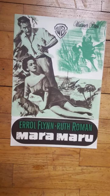 Scenario Cinema  Errol Flynn  Film Maru Maru  1952