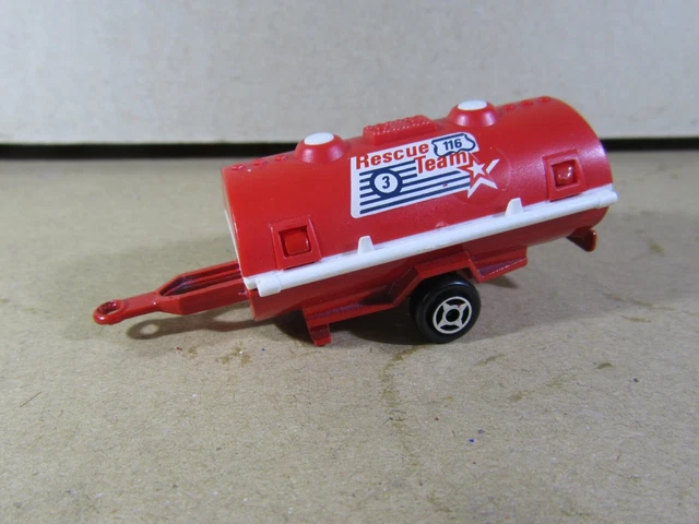 Jeep Pompiers Joyax France – STOP INCENDIE Avec Remorque Citerne, Tôle 26 Cm