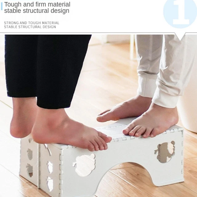 Accesorios plegables inodoros taburete para pies taburete plegable taburete escalonado