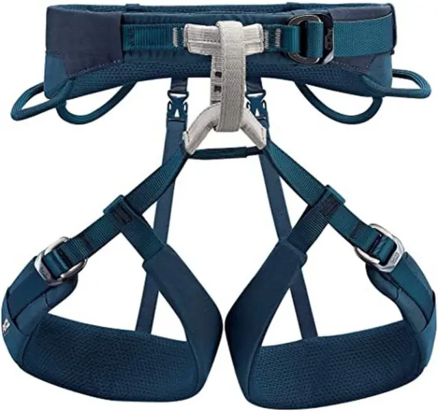 ADJAMA Unisex Harness - Adjustable Rock and Ice Climbing Harness for Single and