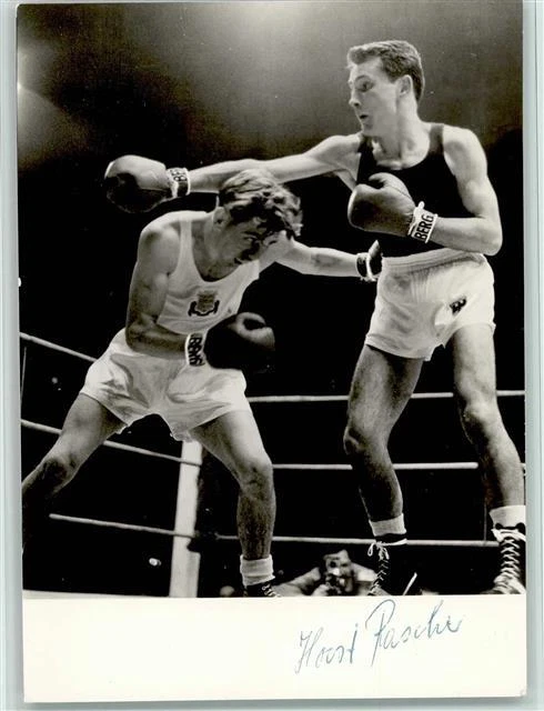 12087355 HORST Pasche beim Boxkampf Original Autogramm Boxen EUR 7