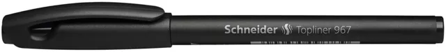 Schneider Topliner Farbe schwarz Fineliner Strichstärke: 0.4 mm