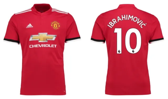 Trikot Adidas Manchester United 2017-2018 Home - Ibrahimovic 10 [128-XXL] ManU
