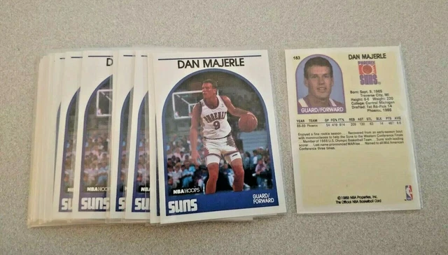 1989-90 Hoops Danny Majerle Phoenix Suns Rookie 16 Card Lot