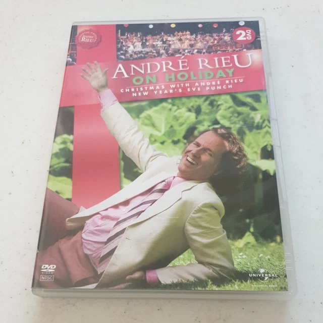 Andre Rieu on Holiday Christmas + New Year's Eve Punch DVD R4 FREE POST