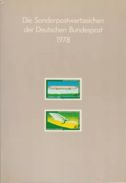 Jahrbuch 1978 Bundespost + Berlin komplett mit Schuber Postfrisch