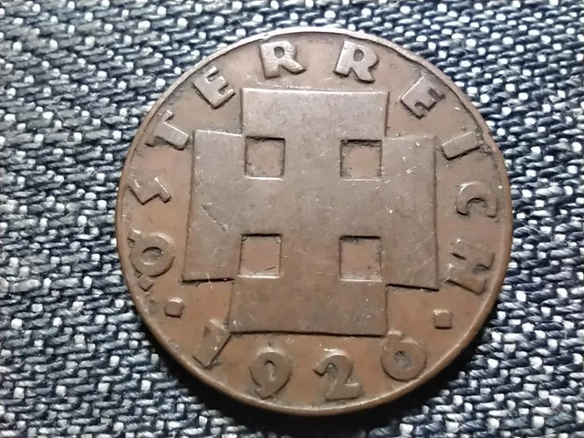 Austria 2 Groschen Coin 1926 2