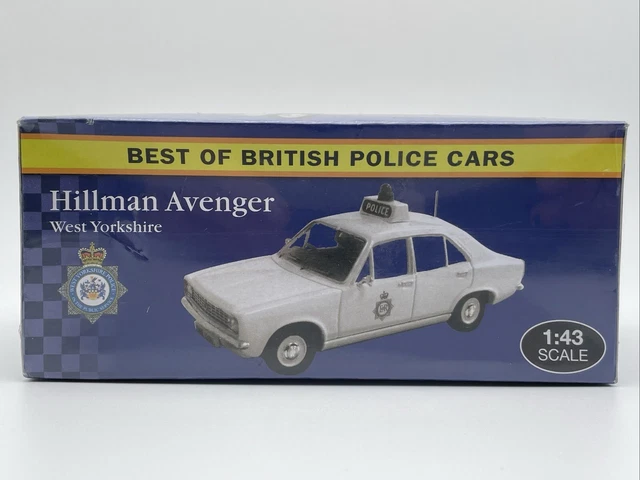 MODEL CAR, metal, Hillman Avenger 4 Door De Luxe, 1970, Lansdowne, 1:43