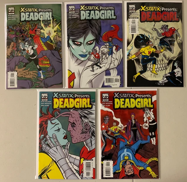 Marvel Comics X-Statix Presents Dead Girl Set of 5: #1-5 6.0 FN (2006)