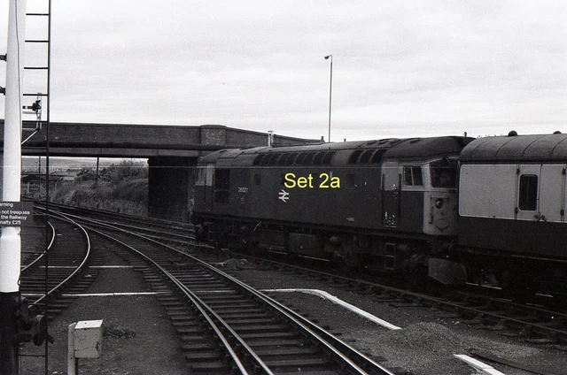 ORIGINAL RAILWAY PHOTOGRAPHIC Negative Class 26 26021 Inv Wick Thurso ORIGINAL RAILWAY PHOTOGRAPHIC Negative Class 26 26021 Inv Wick Thurso