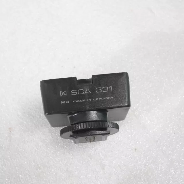 Metz Mecablitz SCA 331 M3 Minolta Adapter Shoe Mount Flash 35mm SLR film