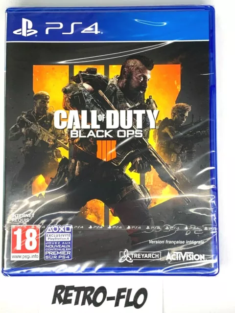 Call Of Duty Black Ops 4 - COD BOPS IIII - Jeu PS4 Sony Playstation 4 - NEUF