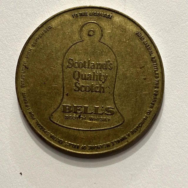Token Bells VINTAGE COLLECTABLE BELLS Scottish Open 1986 - Token £3.00 - PicClick UK