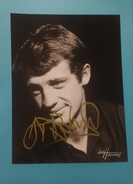 FEUILLE DEDICACEE JEAN Paul Belmondo Autograph Dedicace EUR 199,00