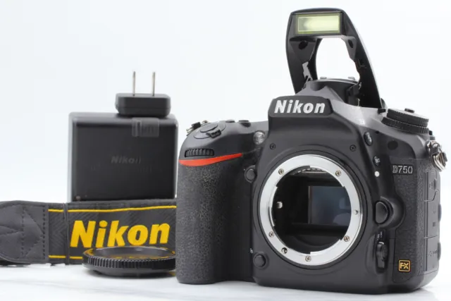 [Near MINT] Nikon D750 24.3MP Digital SLR Camera Black From JAPAN