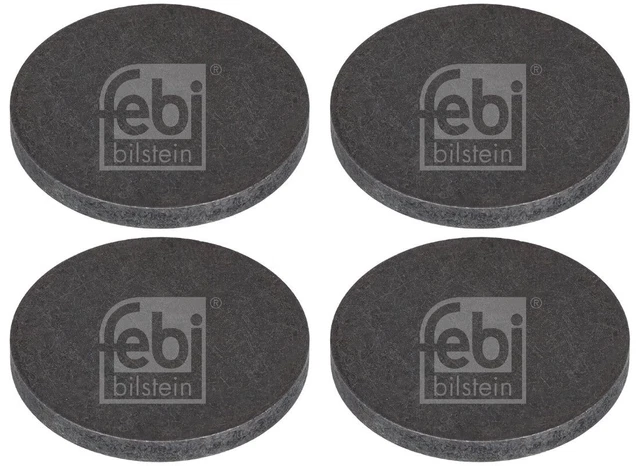 4x FEBI PIASTRE DI REGOLAZIONE VALVOLA SHIMS Ø31mm x 3mm REGOLAZIONE VALVOLE adatte