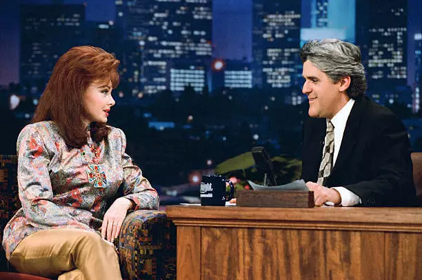 Singer Naomi Judd On Leno 1995 Old Television Photo 1