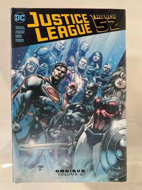 Justice League New 52 Omnibus Vol 2 HC - Sealed SRP $150