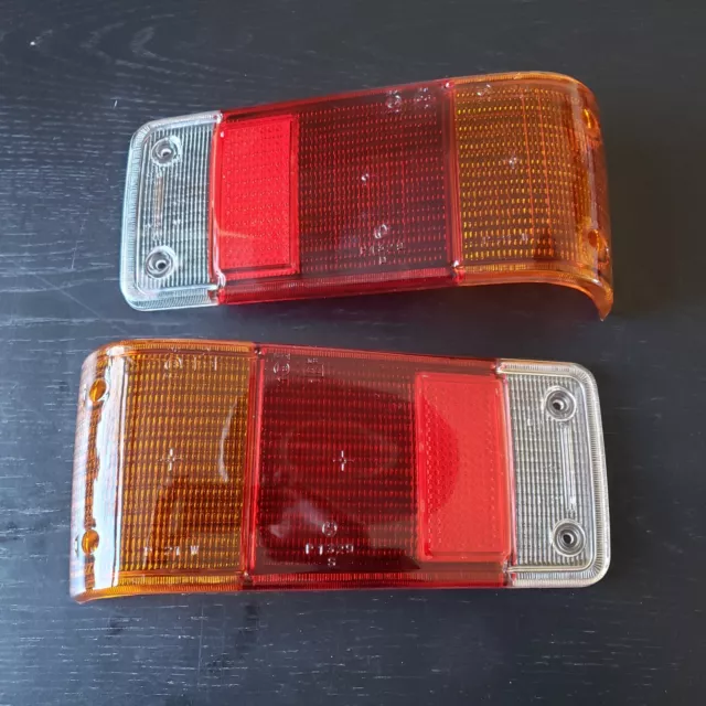 Rear Light Lens Ford Escort Mk2 Pair New Magnum Rear Lenses