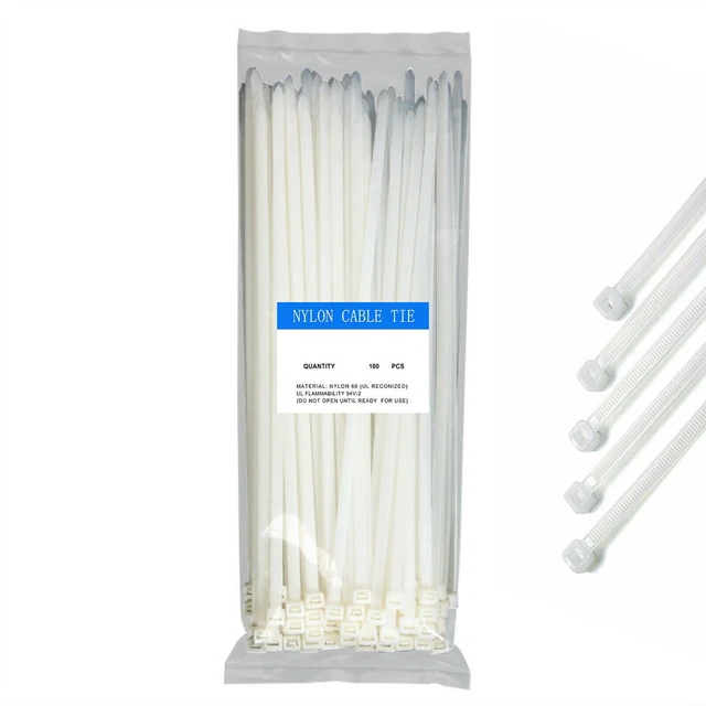 5000x serre-câbles EWANTO longueur 200 mm x 3,6 mm blanc 50x 100 pièces KB-4