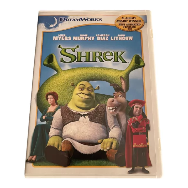 SHREK DVD FULL Screen Mike Myers 2001 Animated Movie (NEW/SEALED) $2.40 ...