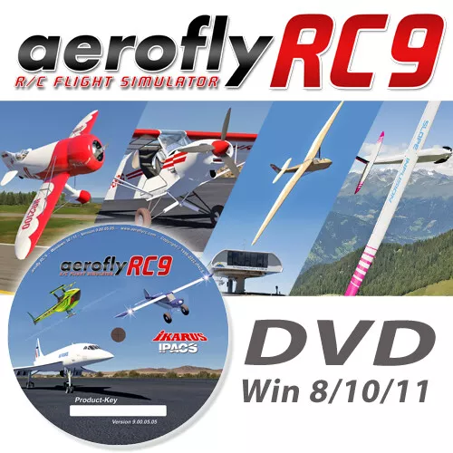 AeroflyRC9 auf DVD für Win 8.1/10/11