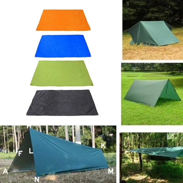 Bâche Imperméable MFH - 1,9 X 3 M - Polyéthylène, Protection Pluie Et Soleil, Forêt