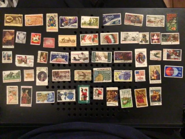 50 mint and used stamps from USA Great mix all different