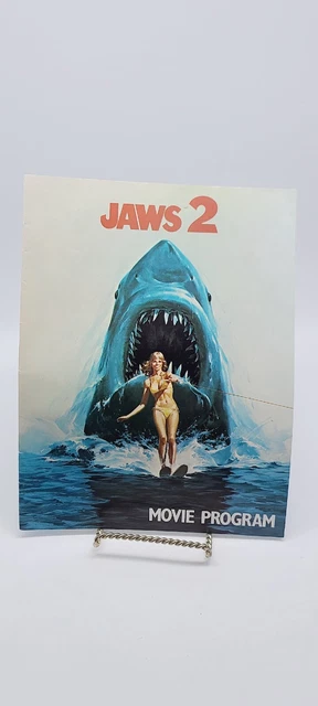 Vintage Jaws 2 Original Movie Premier Program Book * Scarce *