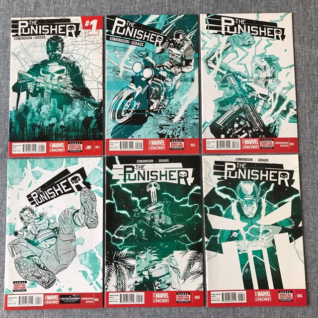 The Punisher #1-6 (2014) Marvel Comics - Nathan Edmondson, Mitchell Gerads