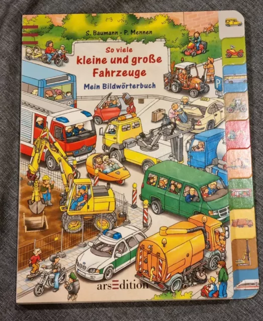 Kinderbuch Buch, Bilderwörterbuch, So viele kleine und große Fahrzeuge