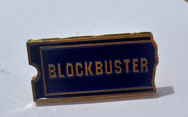 Blockbuster Video Membership Card Employee Pin Retro 90s VHS Rental Movies Y2k