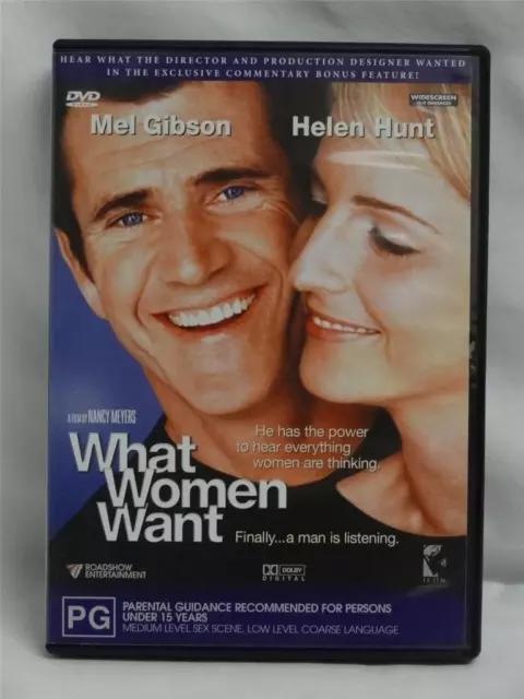 What Women Want - Mel Gibson, Helen Hunt - DVD