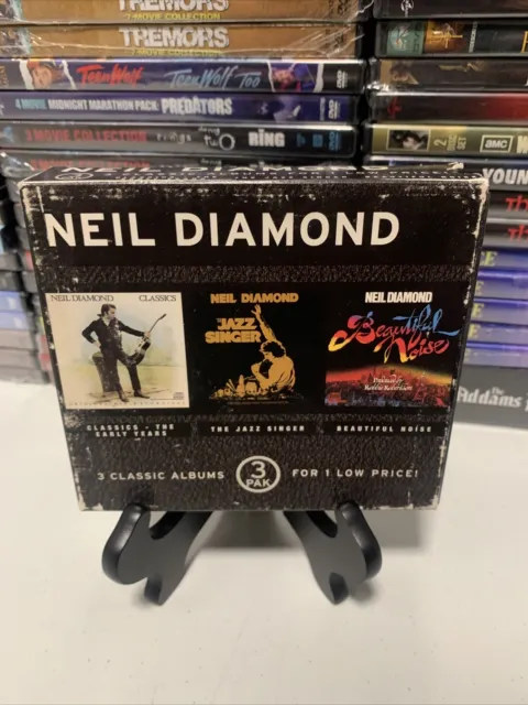 Neil Diamond 3 Pak Lot CD Box Set - THE JAZZ SINGER, BEAUTIFUL NOISE, CLASSICS