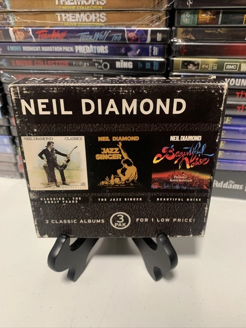 Neil Diamond 3 Pak Lot CD Box Set - THE JAZZ SINGER, BEAUTIFUL NOISE, CLASSICS Neil Diamond 3 Pak Lot CD Box Set - THE JAZZ SINGER, BEAUTIFUL NOISE, CLASSICS